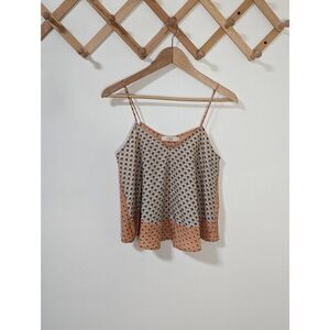 Elodie Swing Tank Patterned Camisole Tank Top - Size S